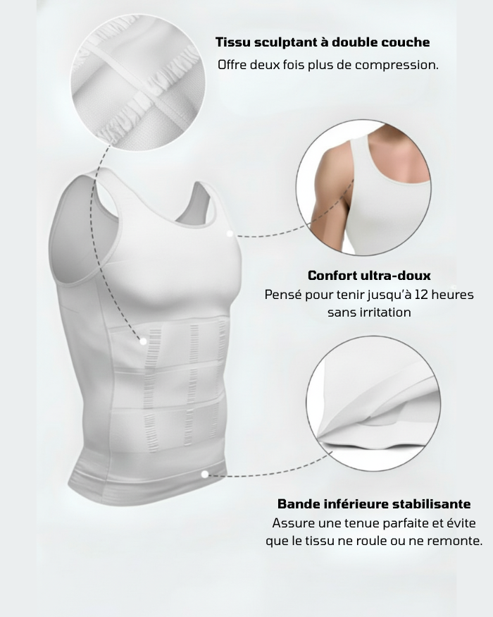 Débardeur de compression - Blanc